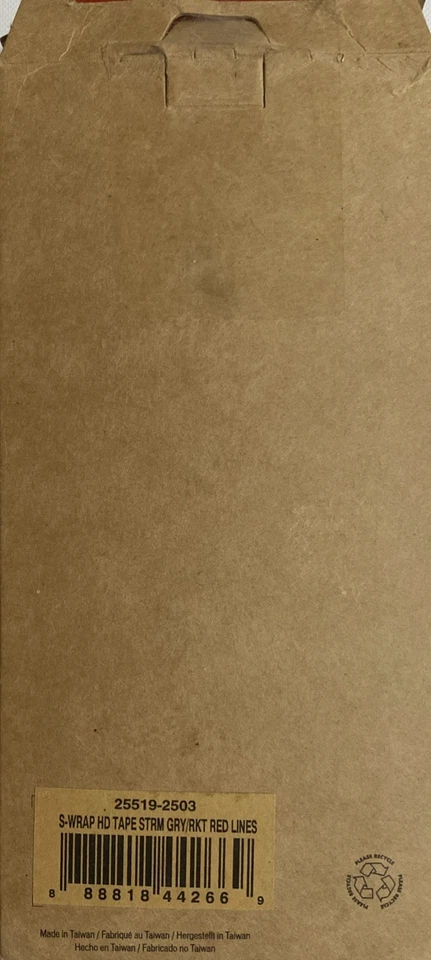 SPECIALIZED S-WRAP HD 25519-2503 Bike Handle Bar Wrap Gray Red Stripes 2 Rolls - Image 2 of 4