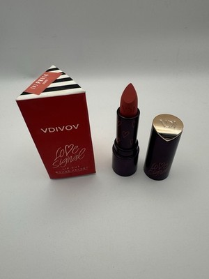 VDIVOV Full Size Love Signal Lip Cut Rouge Velvet Lipstick *Coral Scene* NIB
