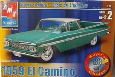 1/25 AMT / ERTL 1959 Chevrolet El Camino "Buyer's Choice" #31557 OOP/HTF