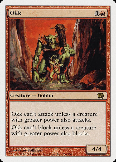Okk NonFoil Eighth Edition 206 NM MTG