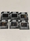 Star Wars POTF Lot of 6 Freeze Frame Slides KENNER 1997 / 1998 HASBRO