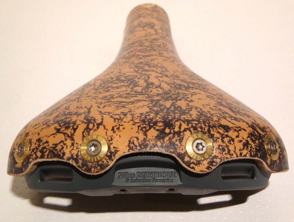 Selle Gilles Berthoud Soulor - Cuir Couleur Honey - Made In France - Occasion