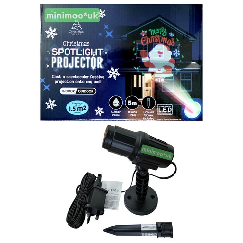 Christmas Projector Light Show LED Outdoor Lighting Decoration Garden Party - Picture 7 of 7
