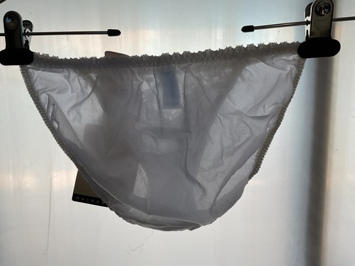 Maidenform Sweet Nothings Classic Satin & Lace Bikini Panties 5 Small NWT White - Picture 12 of 13