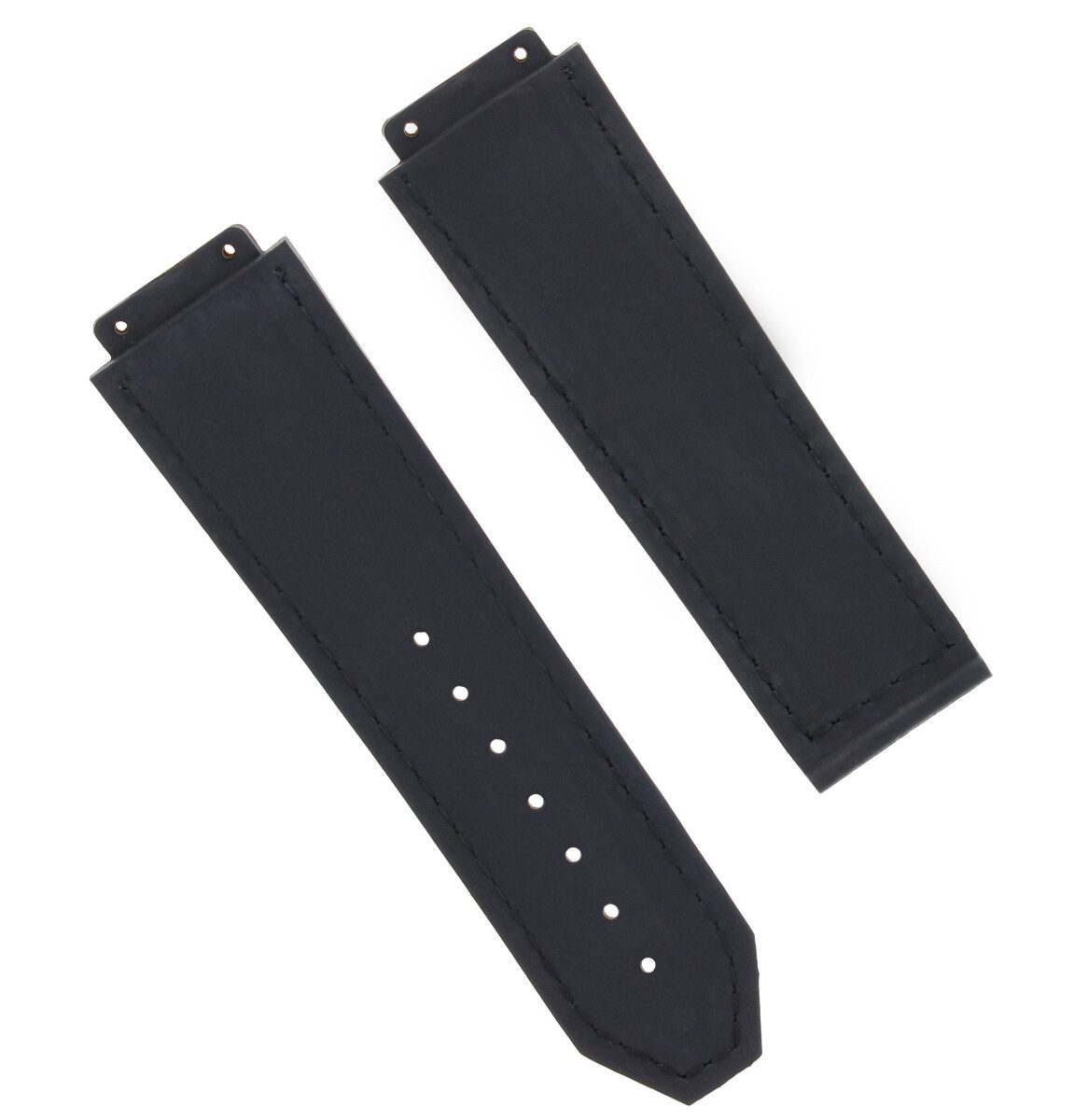 MCXGL Cinturino di ricambio in gomma da 25 mm x 19 mm, compatibile con Hublot Big Bang cinturino in silicone Sport impermeabile - Blu scuro