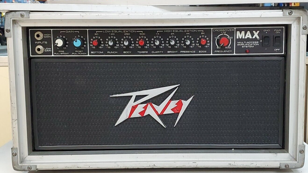 Peavey Max 160 Bass ヴィンテージ　アンプヘッド　USA製 VINTAGE Peavey MAX Multi RANGE Access BASS AMP Head