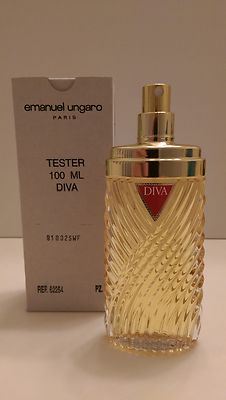  DIVA EMANUEL UNGARO 3.3 OZ /100 ML  EAU DE TOILETTE SPRAY CLASSIC BOTTLE TESTER