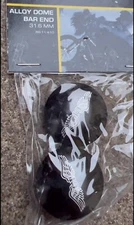 NIP NOS GT BMX Wings Black Alloy Dome Handlebar Bar End Caps 31.6mm