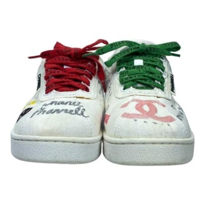 CHANEL Pharrell Williams Sneakers low Cut Sneaker Shoe Multi Color
