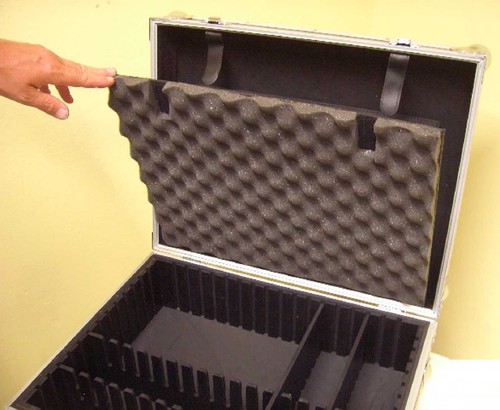 PROFI Zubehörkoffer mit Trennstegen 52x42x21cm Koffer Toolcase Case Fächerkoffer - Picture 7 of 10