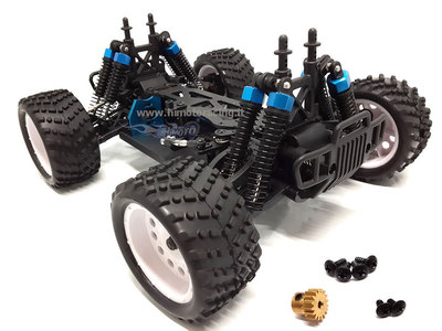 Voiture de drift télécommandée 2,4 G 4 roues motrices à l'échelle 1/32