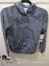 ATHLETA GIRL IN YOUR ELEMENT HOODIE 2.0 IN SUMI MARBLE BLUE NEW