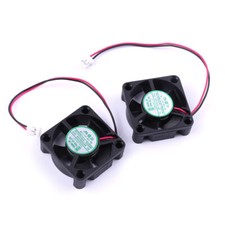 2Pcs 12V DC Fan Brushless Computer Cooling Fan Dual Sleeve Bearing PC Fan