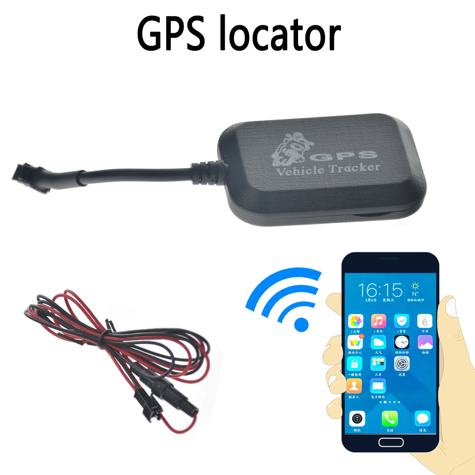Mini GPS Tracker KFZ Auto Fahrzeug EchtzeitTracking Alarm GPRS LBS