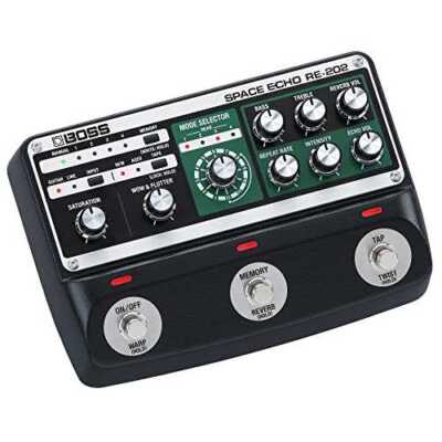 【美品】BOSS RE-202 SPACE ECHO Boss RE-202 Space Echo Digital Delay Guitar Effects Pedal | eBay