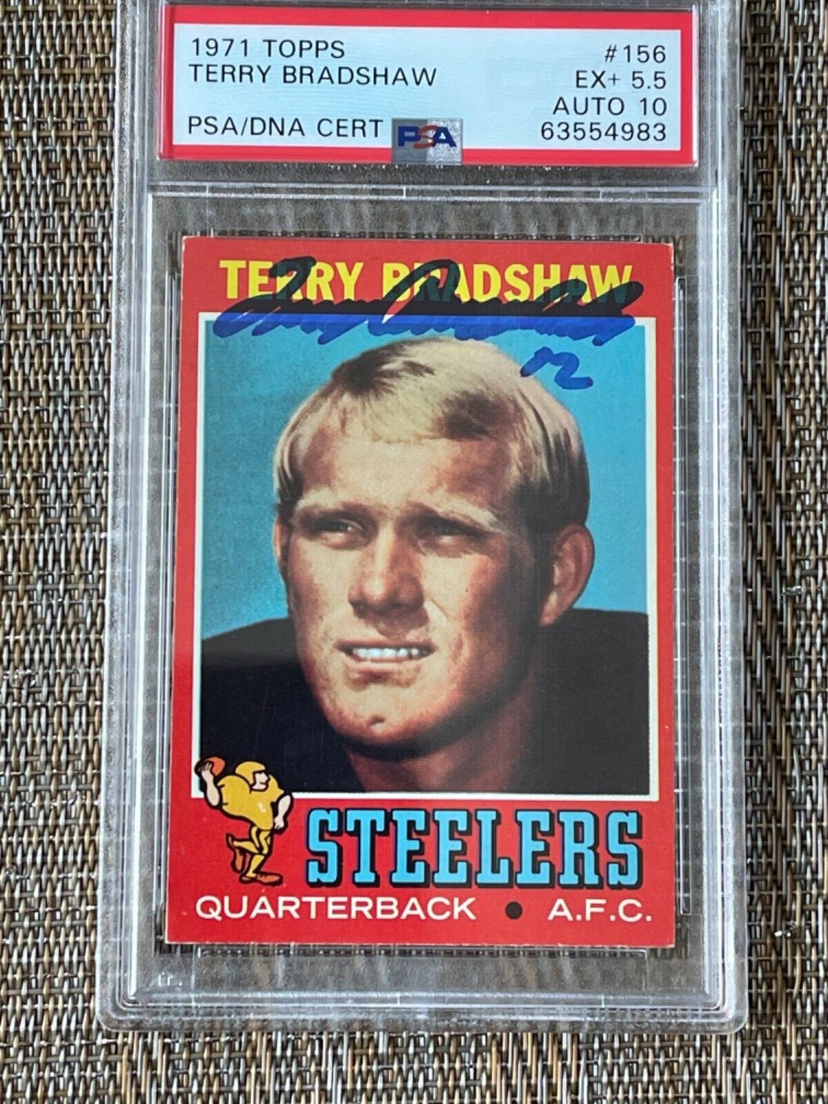 Terry Bradshaw Football Cards The Best Current Ebay Cards for Sale