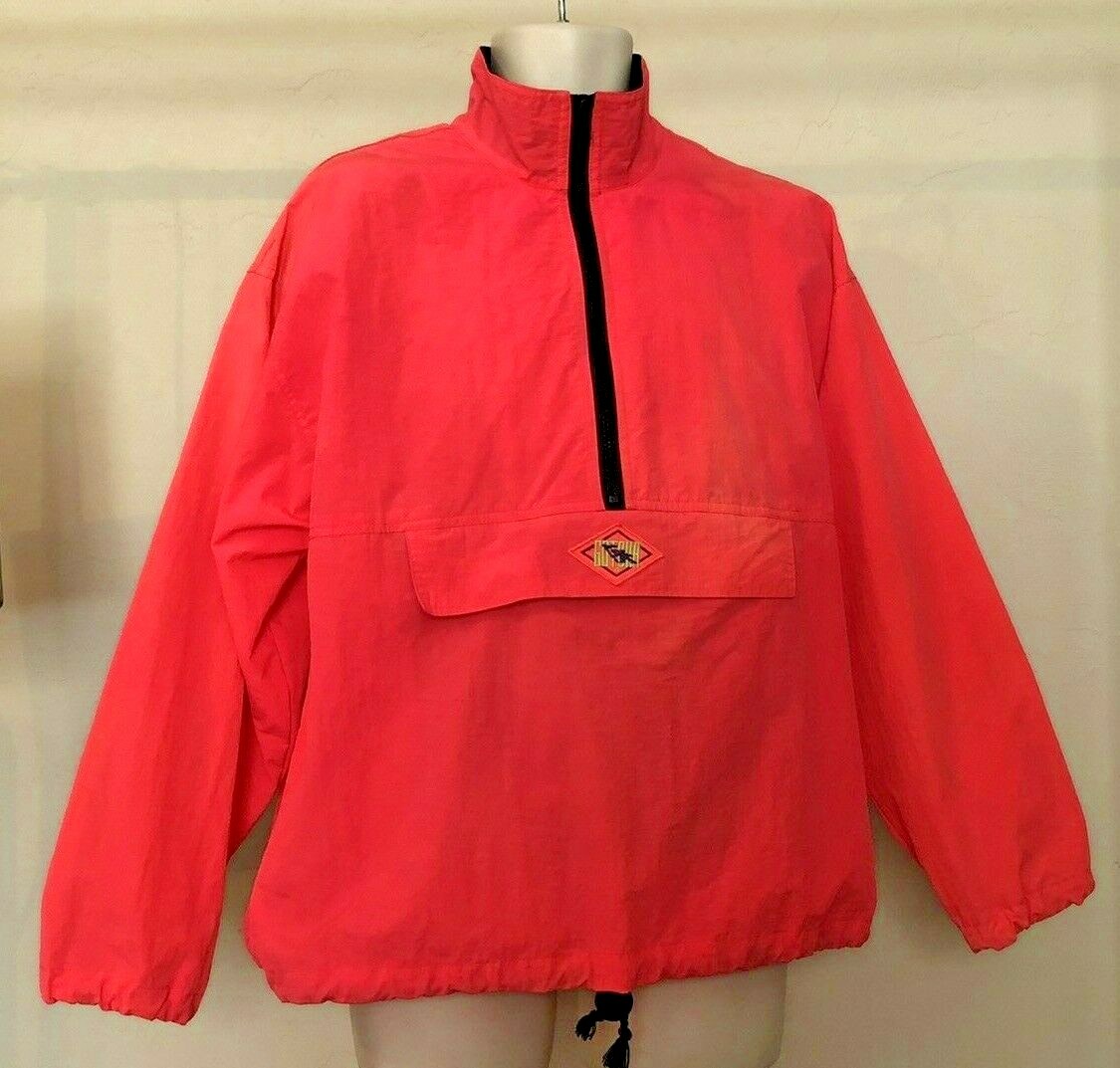 Vintage 80's GOTCHA 100% Nylon Surfer Windbreaker Jacket Small