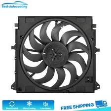 624170 Radiator Cooling Fan Assembly For 2015 2016 2017-2020 GMC Canyon 3.6L V6