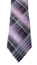 New with Tags Stafford Essentials Men's Silk Tie "New Purple" All Seasons 1 Size