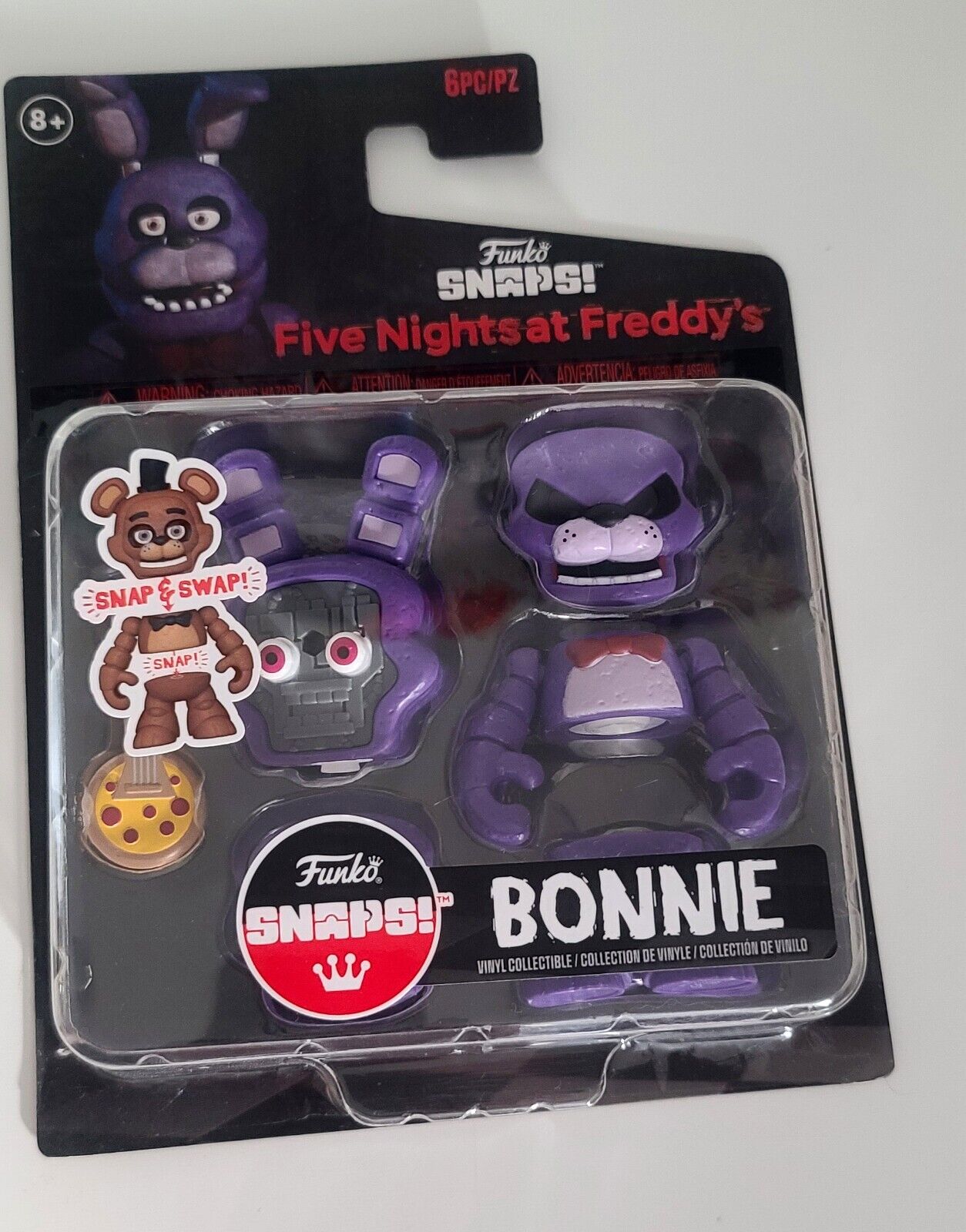 FNAF FUNKO SNAPS BONNIE, TOY BONNIE, AND BABY REVIEW! - Five