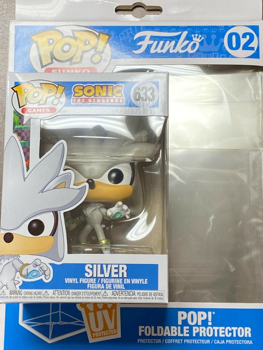 30th限定 Funko Pop! ソニック シルバー・ザ・ヘッジホッグ Amazon.com: Funko Pop Sonic The Hedgehog - Silver Glow 30th