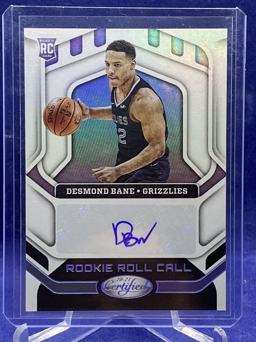 NBAカード DESMOND BANE RC オート 2020-21 NBA Hoops DESMOND BANE