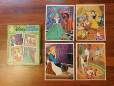 Vintage WHITMAN Disney Classics 4 Extra Thick 8x10 Frame Tray Puzzles