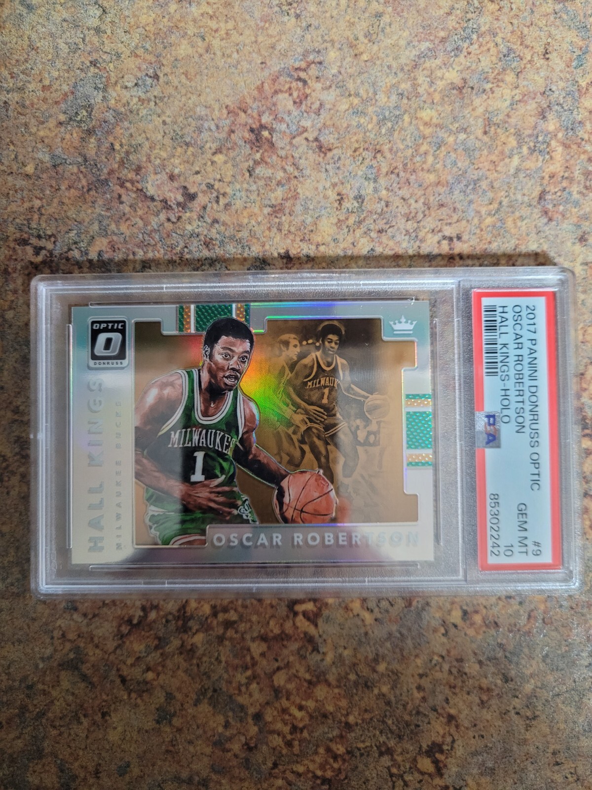 Oscar Robertson #9 2009-10 Playoff National Treasures All NBA
