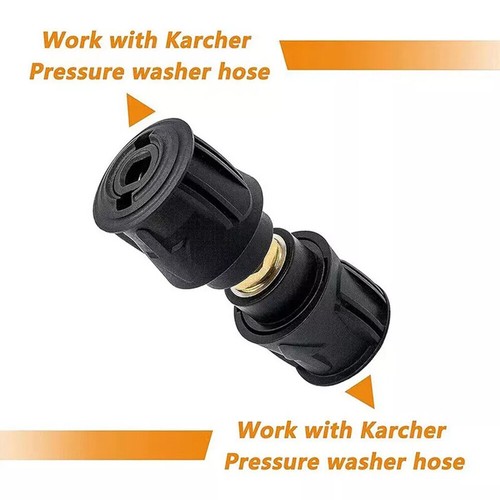 Quick Release Adaptor Hose To Hose Connector for Karcher High-Pressure Washer - Picture 8 of 15