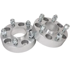 2 Pcs 12x1.5 1.5" Hub Centric Wheel Spacers For Chevy S10 Camaro Corvette 5x4.75