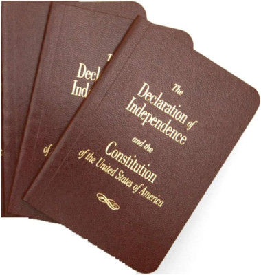 3- Pocket U.S. Constitution and Declaration of Independence (Three Pack)