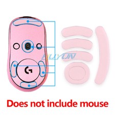 2 sets of rounded, curved mouse feet anti-slip mats for Logitech GPRO GPW Mouse