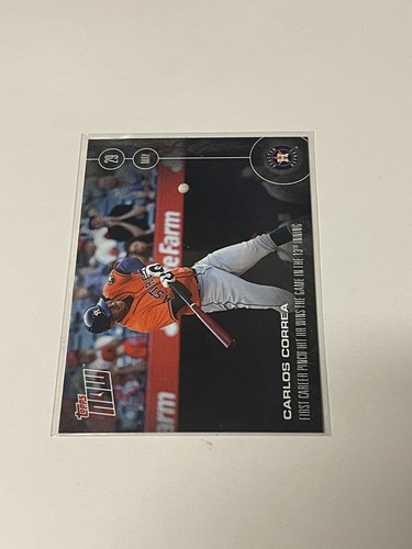 2016 Topps Now 109 Carlos Correa
