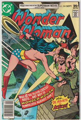 Wonder Woman #235 (Sep 1977, DC), VG condition (4.0), Dr. Mid-Nite app.
