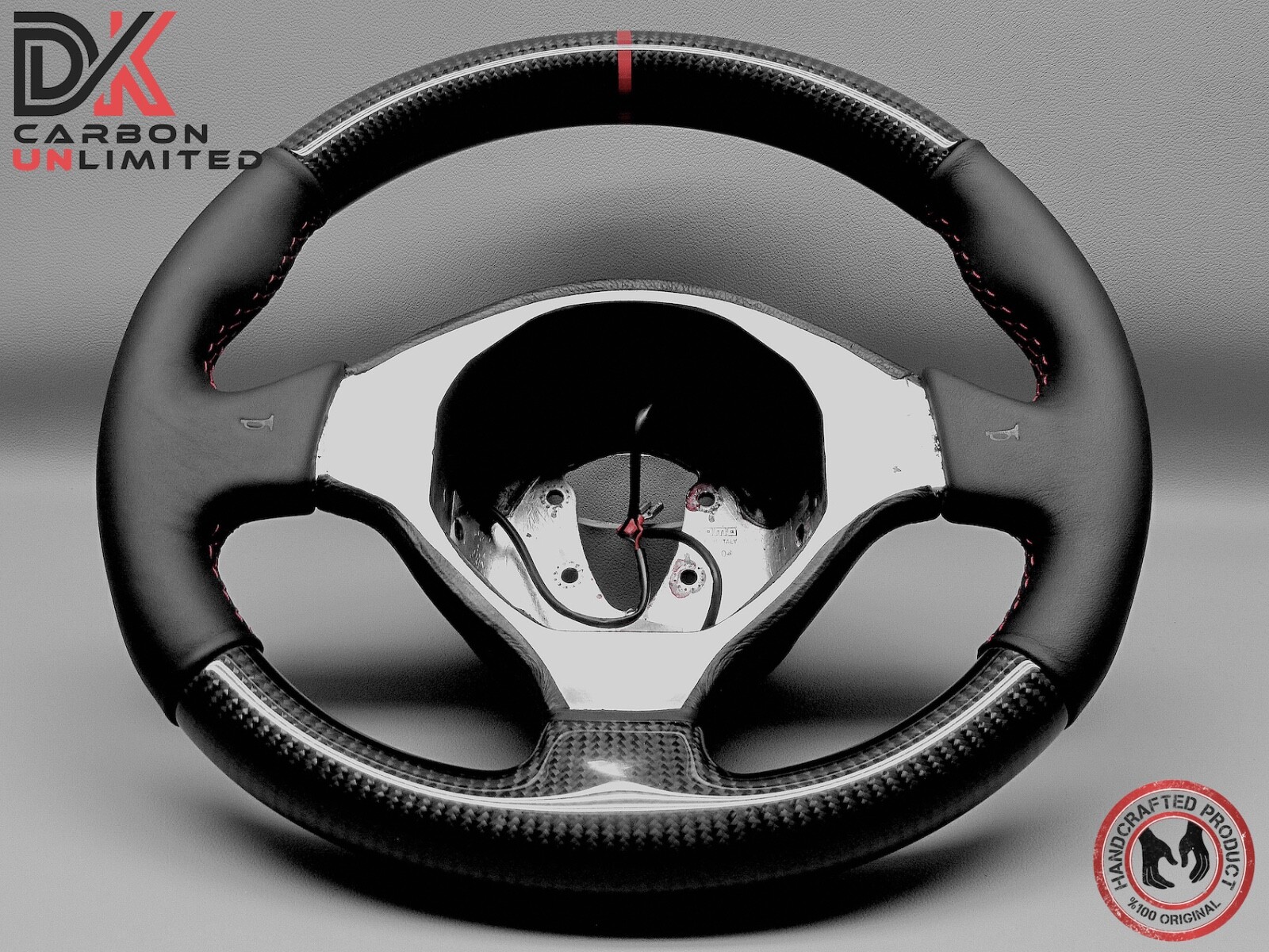 Lamborghini Murcielago LP640 LP650 LP670 Napa Red Ring Carbon Steering Wheel v1