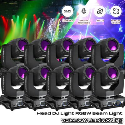 230W 7R Sharpy LED 17 Gobo 8+16 Prisma Strahl Moving Head DMX Bühnenlicht