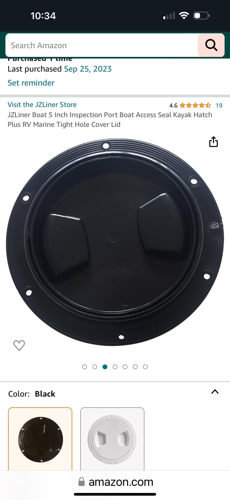 Port Hatch Rv Or Marine Accessory Cover