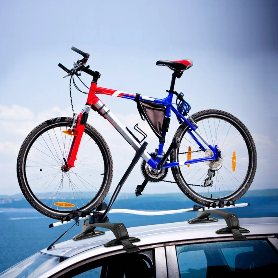 43.3" Roof Rack Cross Bar Aluminum Luggage Carrier W/Lock For Volkswagen Golf R - Image 4 of 4