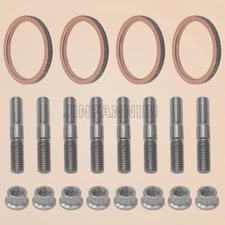 Exhaust Studs Muffler Bolts Nuts Gasket Kit for Yamaha YZF R6 YZF R6S 2006-2020