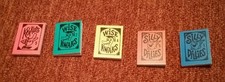 5 NM LOT VTG NOS CRACKER JACK VENDING WISE KWAKS KWAKUPS SILLY DILLIES MINI BOOK