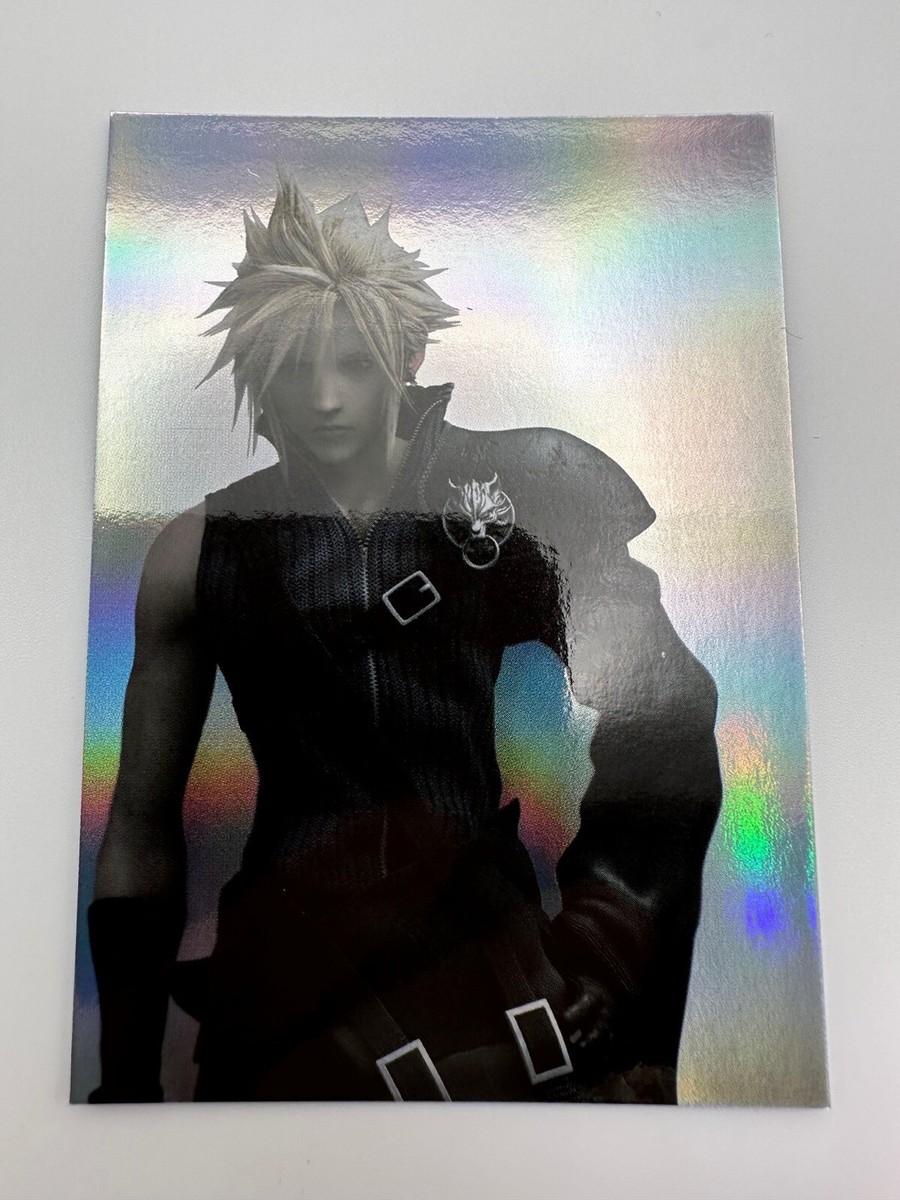 Final Fantasy VII Anniversary Art Museum Trading Card Cloud Strife