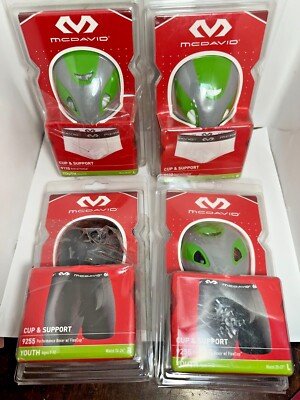 McDavid YOUTH Cup & Support Waist * CHOOSE STYLE & SIZE * Ages 7-12