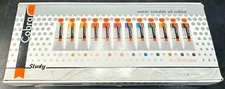 Royal Talens Cobra STUDY Water Mixable Oil Colour Set - 12 x 20ml Tubes