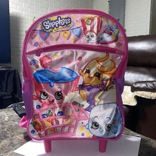 SHOPKINS Small Rolling Backpack 12" x 10" SY27170SCPK