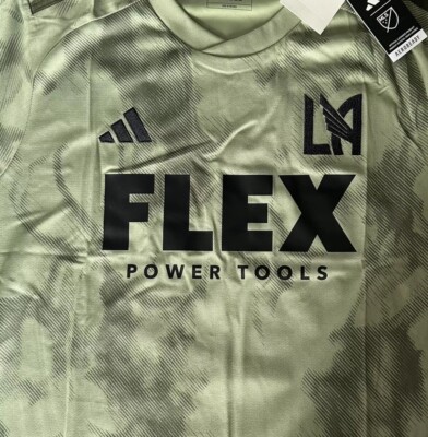 Adidas LAFC Los Angeles Football Club Smoke Green Soccer Jersey