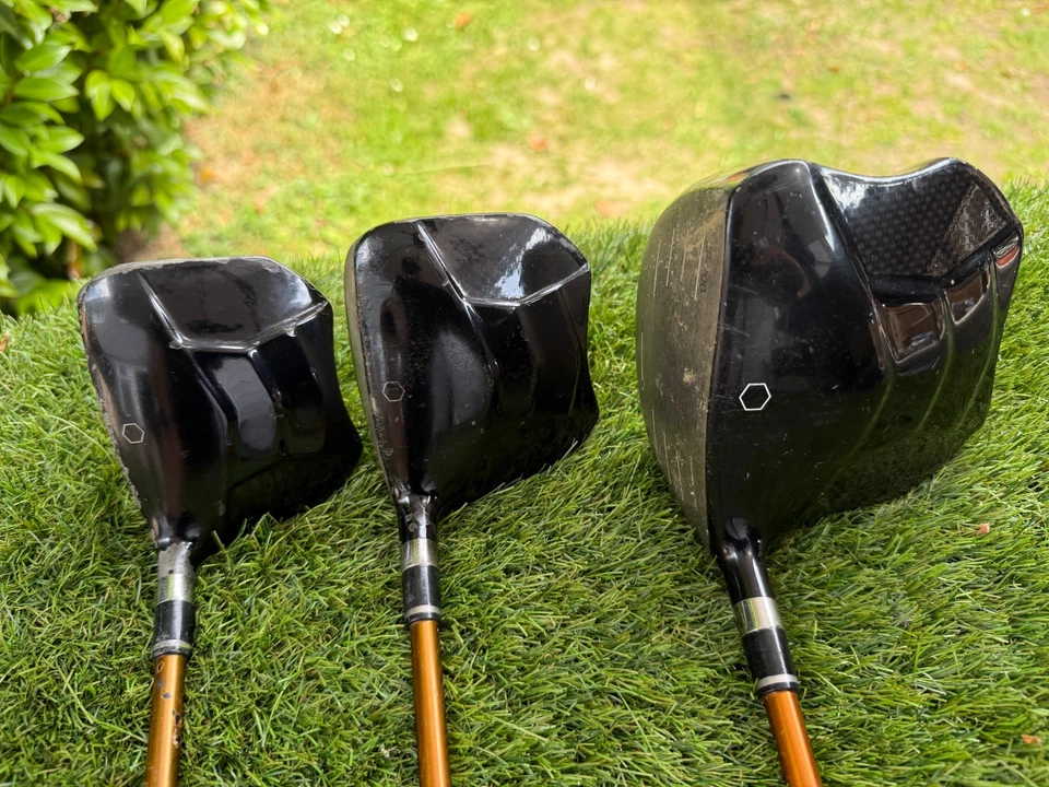 STARTER SET OF MENS SLAZENGER & HIPPO GOLF CLUBS IN A BAG. FREE POST - Image 3 of 4