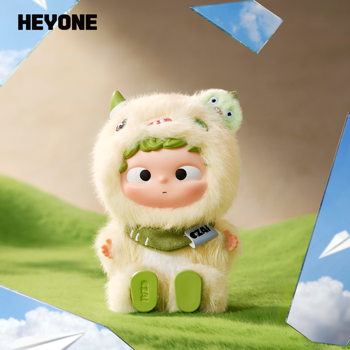 HEYONE OZAI emotional prism Series plush pendant Blind Box Toys