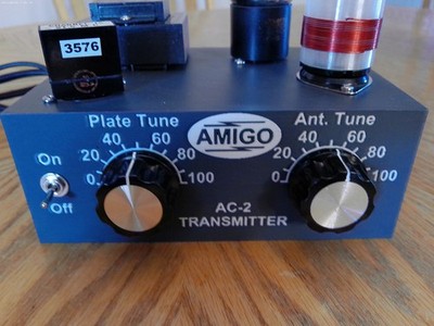 80/40 Meter CW QRP Ham Radio 50C6G Transmitter