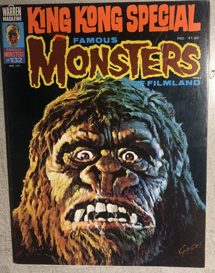 FAMOUS MONSTERS OF FILMLAND #132 (1977) Warren Publications FINE+