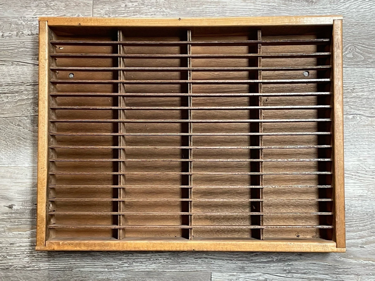 Napa Valley Box Company 木製 カセットテープ ラック Napa valley cd